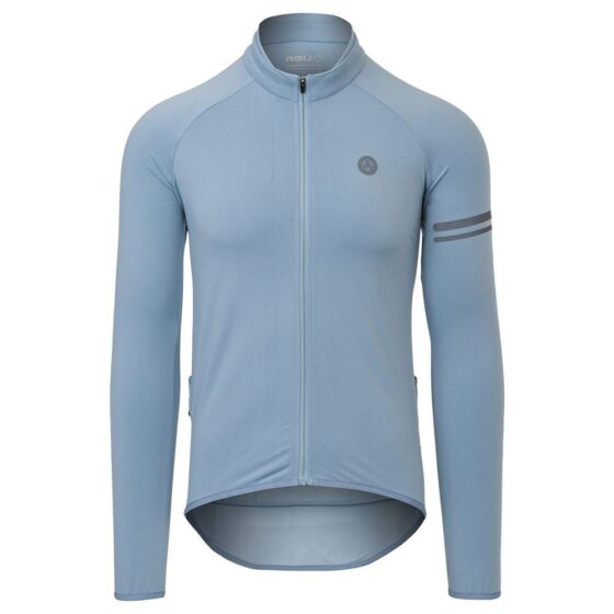 Agu shirt lm ess thermo blue rebel Blauw