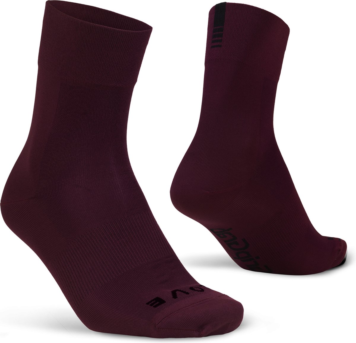 Gripgrab Lightwight sok Dark Red