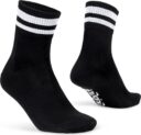 Gripgrab original stripes crew socks black