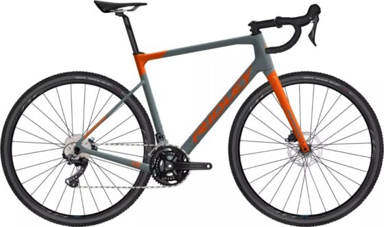Ridley GRIFN GRX600 2X12 Grijs-oranje Heren 2024