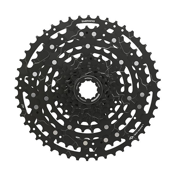 Shimano Cassette Cues-LG400 ZILVER