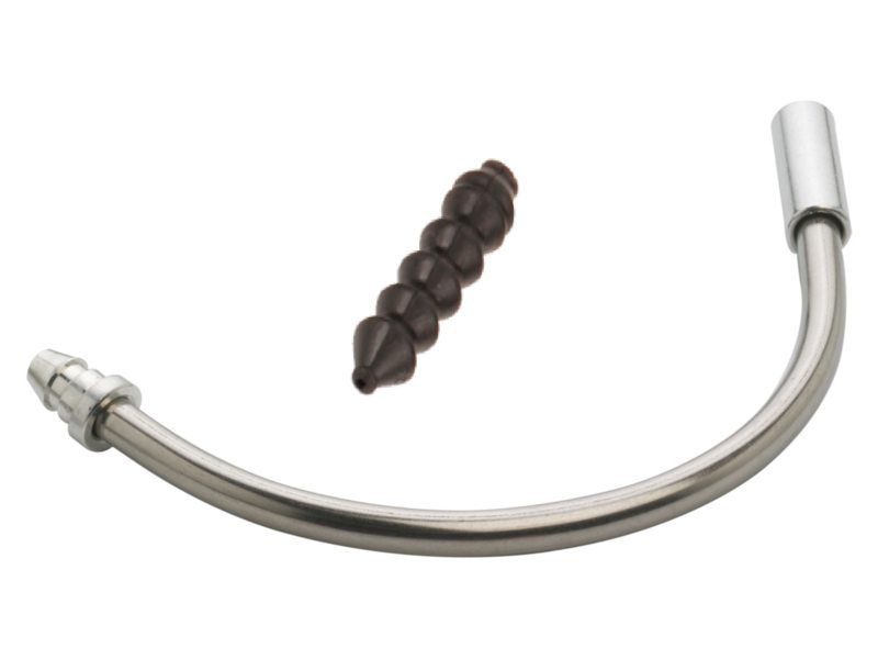 Cordo v-brake pijpje 5mm 90 graden Zilver