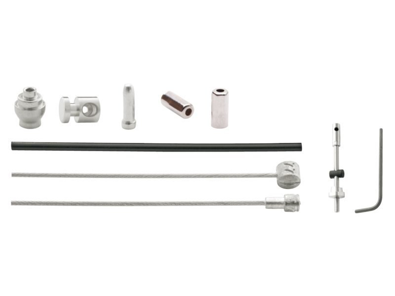 Cordo kabelset trommelrem 170cm/225cm sturme Zwart