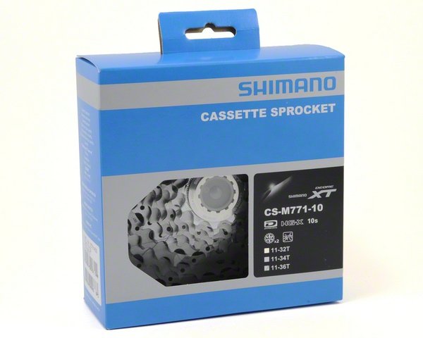 Shimano Cassette XT CS-M771 Zilver