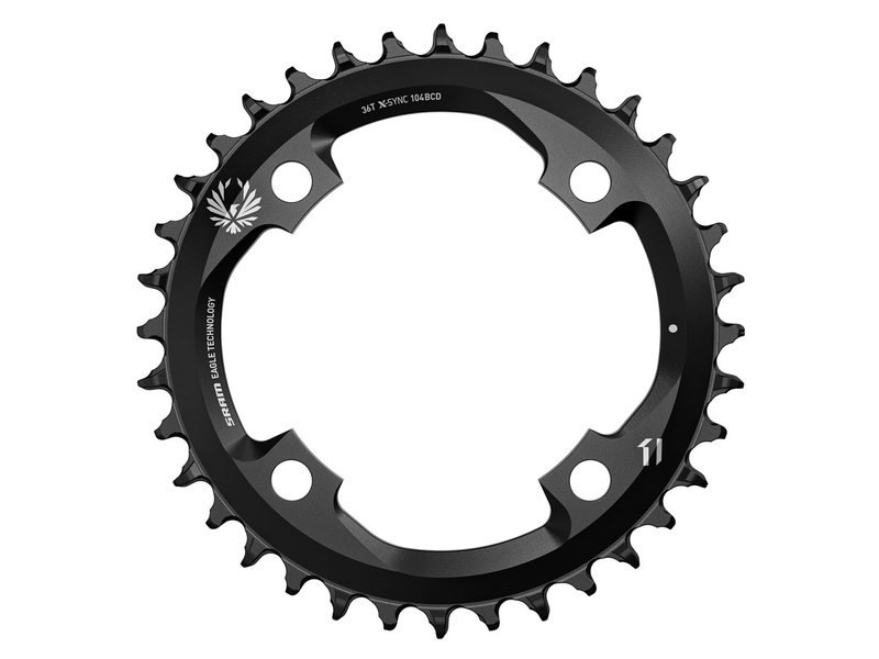 Sram eagle tandwiel 34t x-sync 2 steek 104 12 spee Zwart