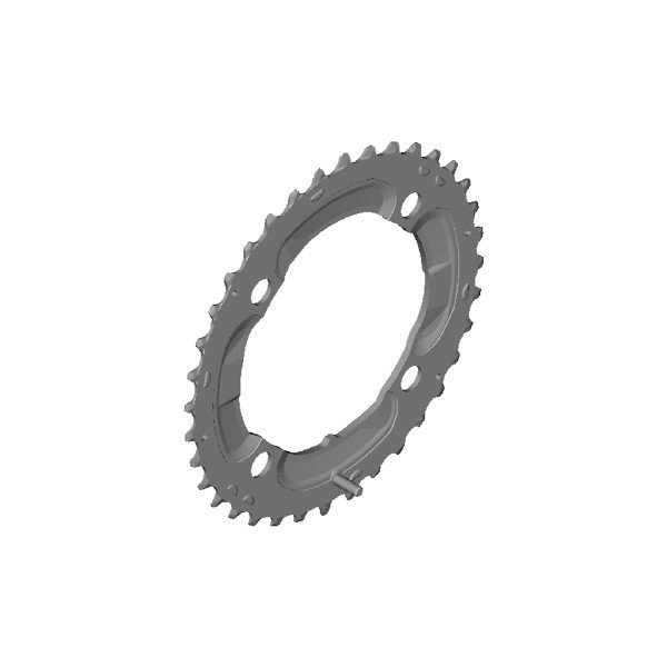 Shimano Kettingblad 36T-AY Deore GRIJS