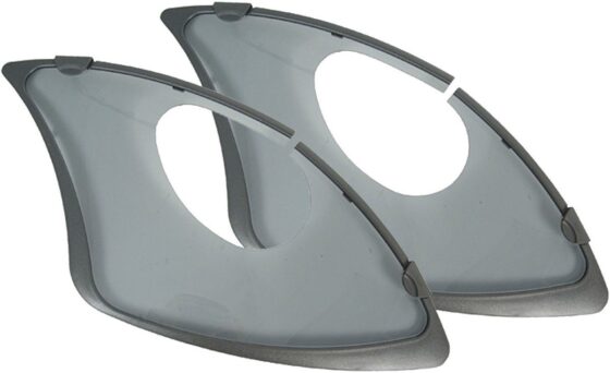 Hesling jasbeschermer n0.6 elegance kunststof SMOKE