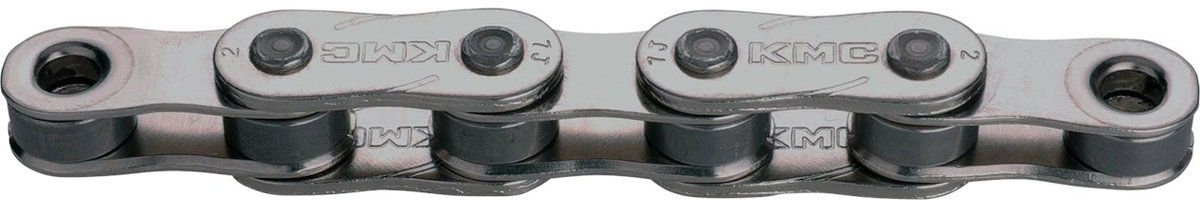 Kmc ketting e-bike singlespeed 112l z1ehx 1/2x1/8 Zilver