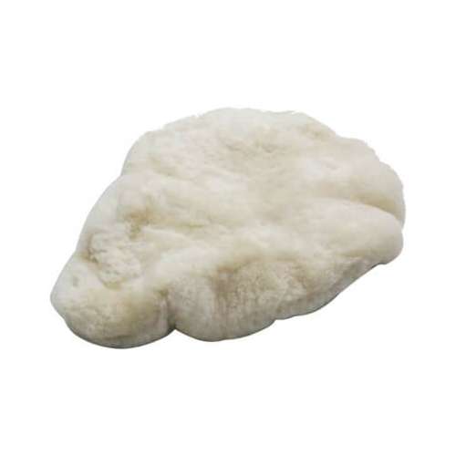 Merkloos Zadeldek lamsvacht XL naturel Wit