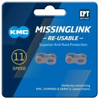 Kmc kettingschakel missinglink 11r ept (2) Zilver