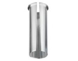 Merkloos ZADELPENVULBUS ALM 80MM ZILVER