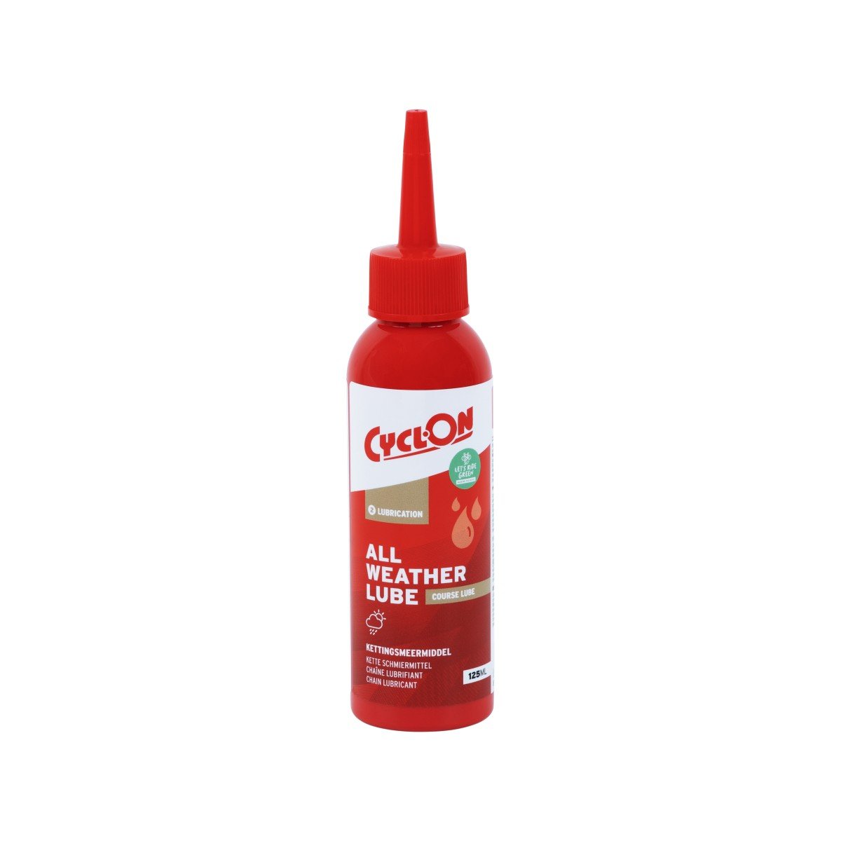 Cyclon ALL WEATHER LUBE (COURSE LUBE) 125ML Red