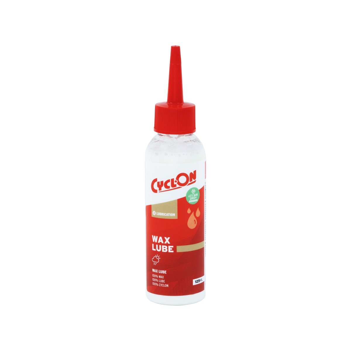 Cyclon WAX LUBE 125ML (TRANSP. FLES) Red