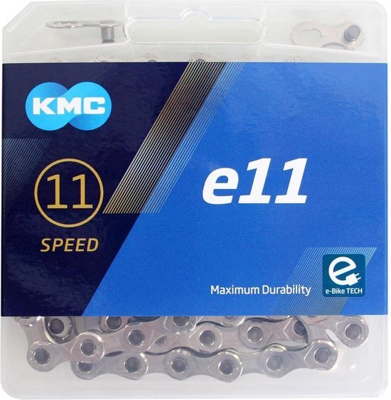 Kmc ketting e-bike 11-speed links e11 Zilver
