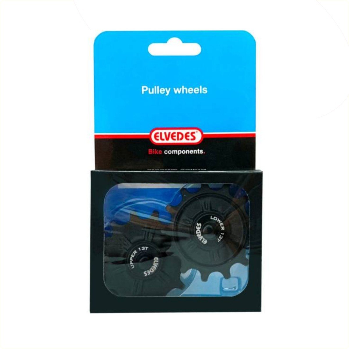 Elvedes DERAD WIELSET ELV 2X13T ZW Zwart
