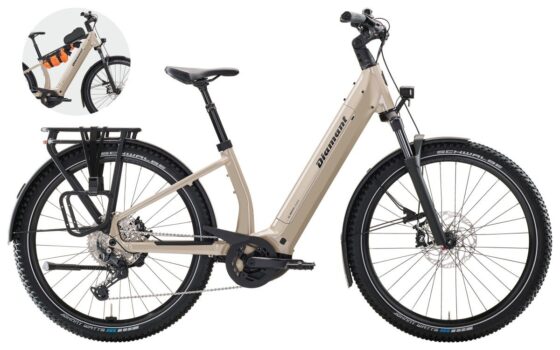 Diamant Suvea Trip Plus (600 Wh) LEHMBEIGE 2026