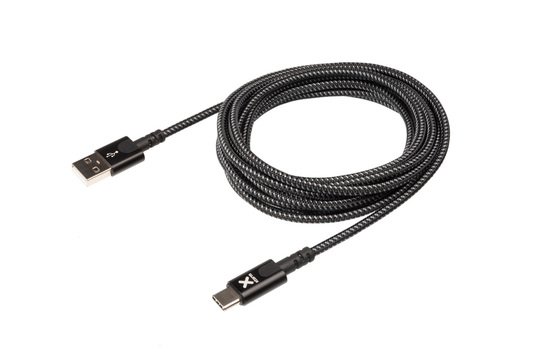 Xtorm KABEL ORIGINAL USB TO USB C 3M ZW Zwart