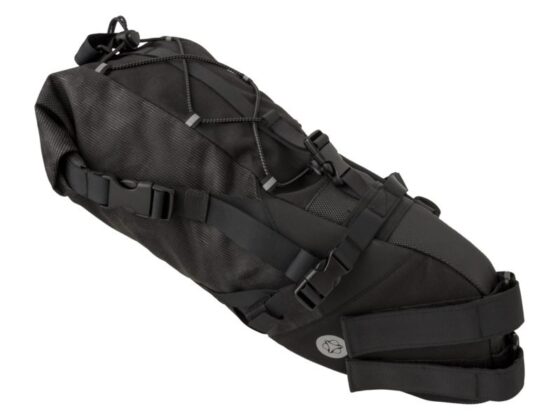 Agu seat-pack venture reflectie mist Zwart