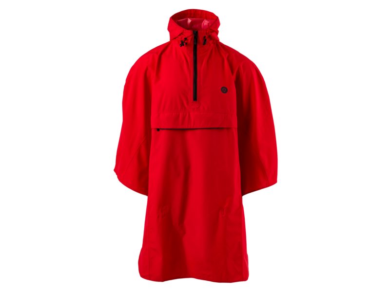 Agu go grant poncho essential red one size Rood