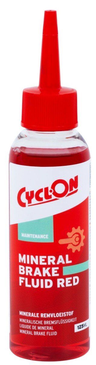 Cyclon BRAKE FLUID MINERAL 125ML Red