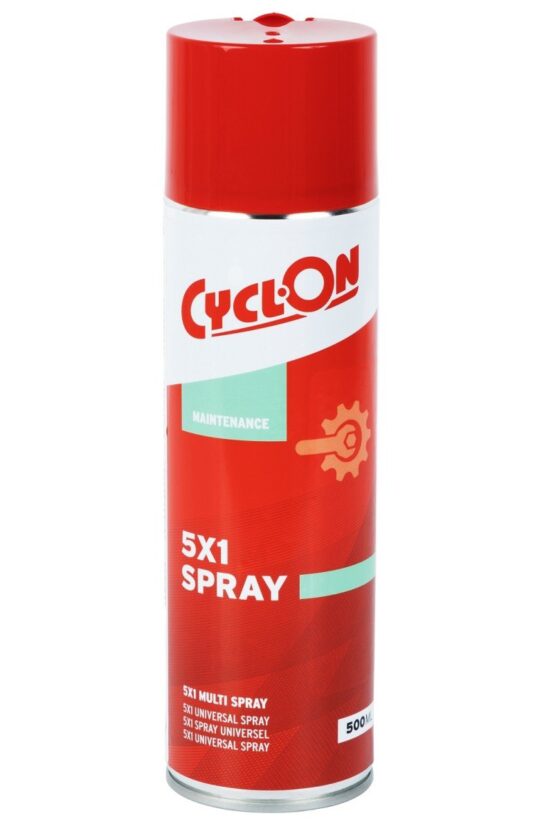 Cyclon 5x1 spray 500ml Red