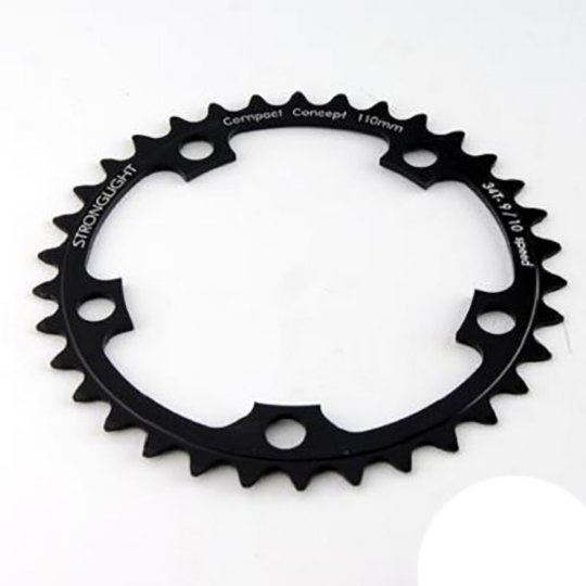 Stronglight KETT BLAD 39 SL S RACE DURAL 9/10V 110 ZW Zwart