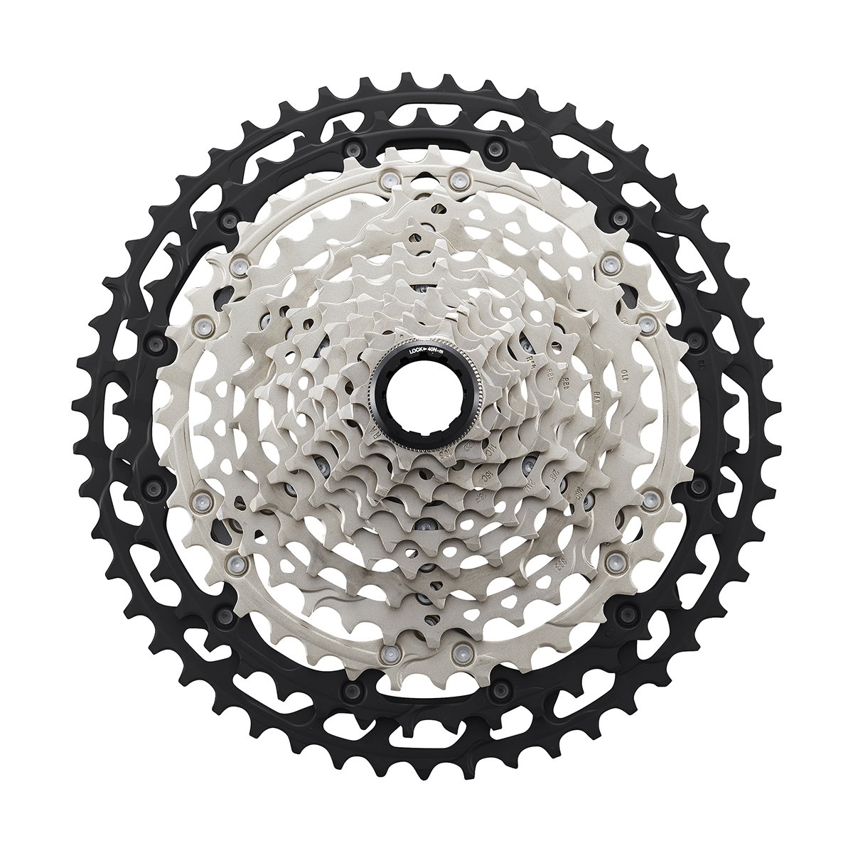 Shimano Cassette XT CS-M8100 Zilver/Zwart
