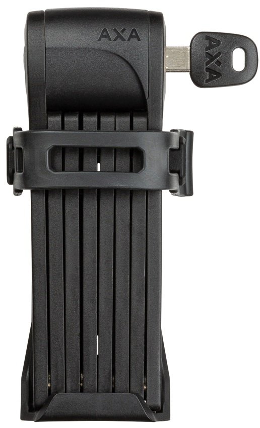 Axa vouwslot fold lite 80 incl. sh houder Zwart