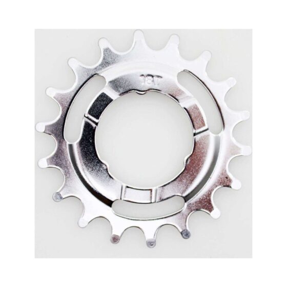 Merkloos KETTINGWIEL FIETS 18T DOORGEZET 3/32 Verzinkt