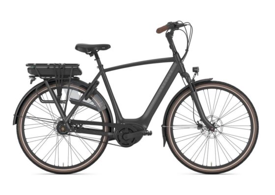 Gazelle Orange C8+ 500w Black Mat Heren 2025