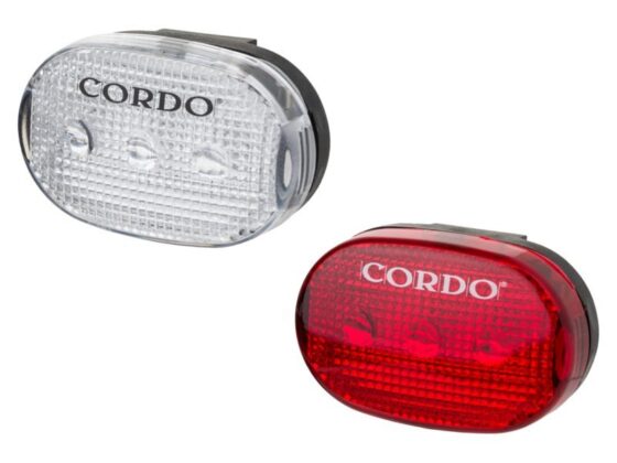 Cordo led lampset 3-led Zwart
