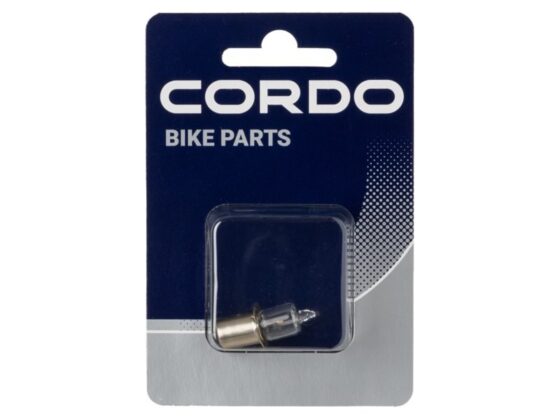 Cordo lamp 6v 3w halogeen kraag Zwart