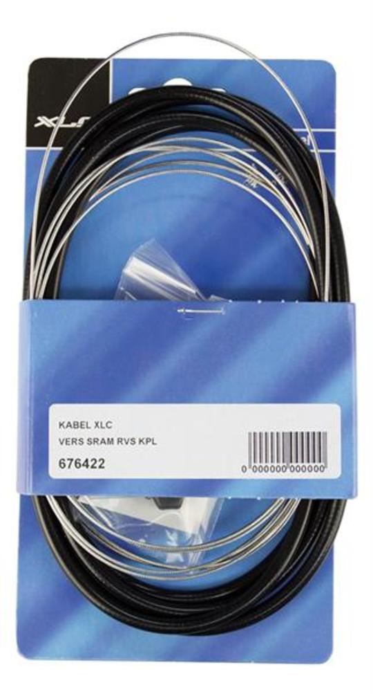 Xlc KABEL VERS SRAM RVS KPL Zwart