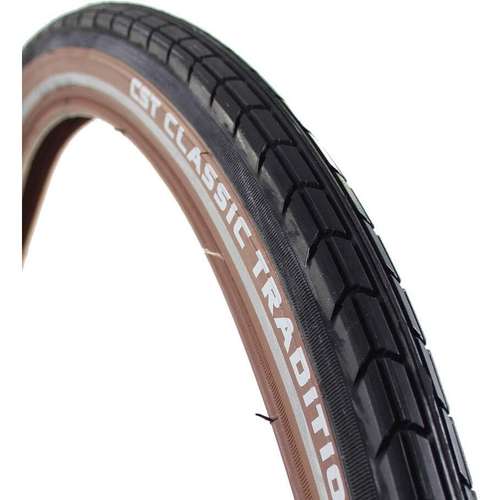 Cst btb Tradition 28 x 1.75 zw/br refl Zwart