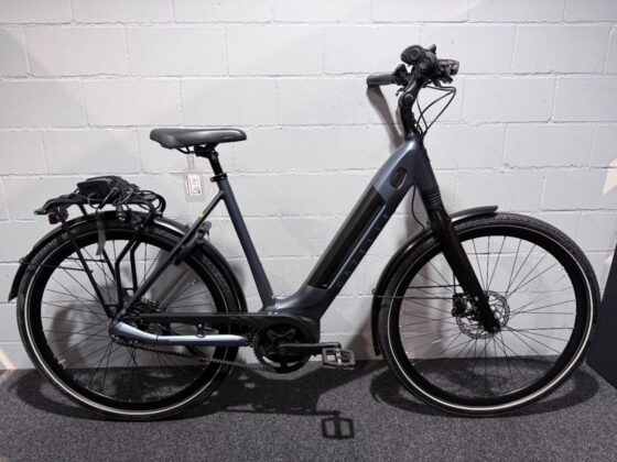 Gazelle Ultimate C8+ HMB Belt Connect Orion Blue Mat Dames 2023