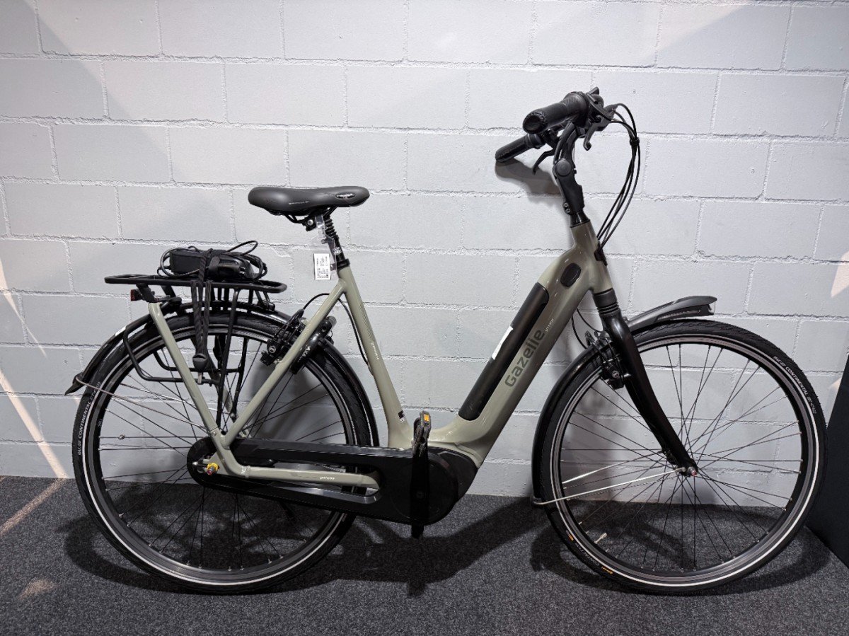 Gazelle Grenoble C8 Hmb Warm Grey H8 Grijs-groen Dames 2020