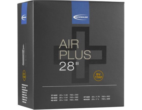 Schwalbe binnenband dv17 ap air plus Zwart