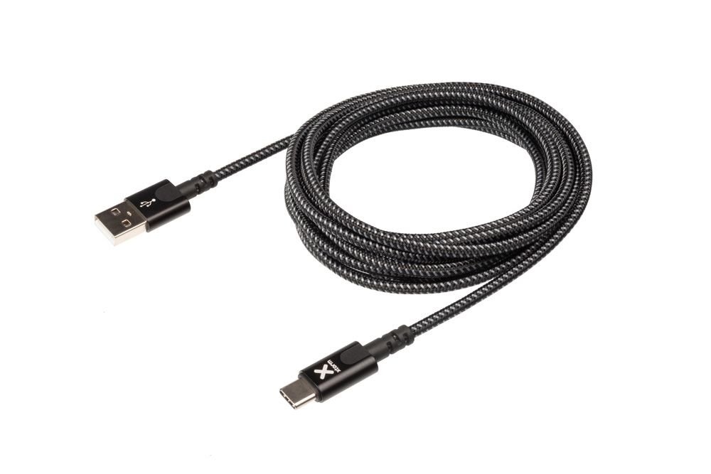 Xtorm KABEL ORIGINAL USB TO USB C 3M ZW Zwart