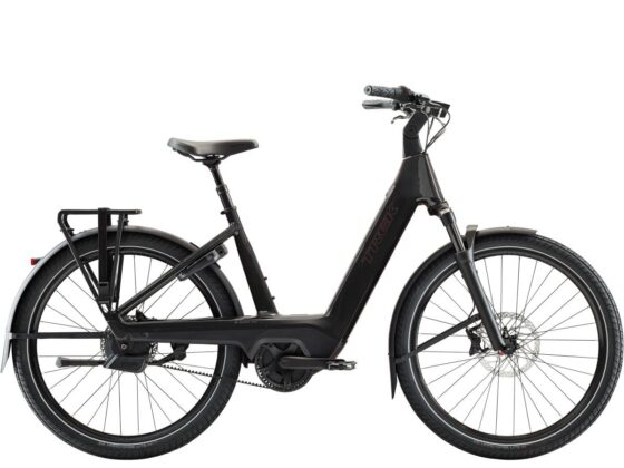 Trek Charter+ 5 Auto 800 Wh Lowstep DARK WEB Dames 2026