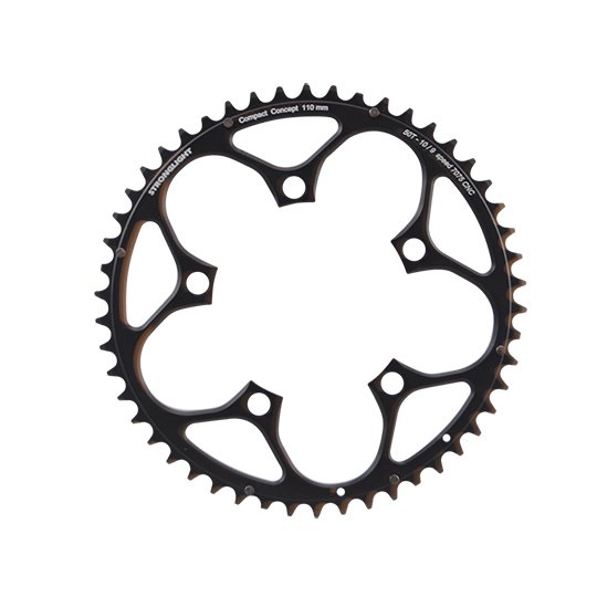 Stronglight KETT BLAD 50 SL S RACE ZICRAL 9/10V 110 ZW Zwart