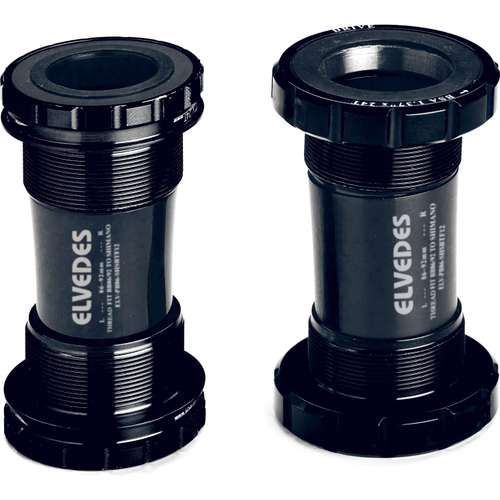 Elvedes thread fit bottom bracket bsa race 24mm vo Zwart