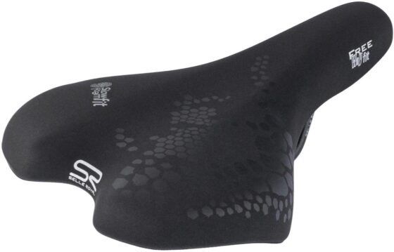 Selle Royal zadel classic freeway fit athletic uni Zwart