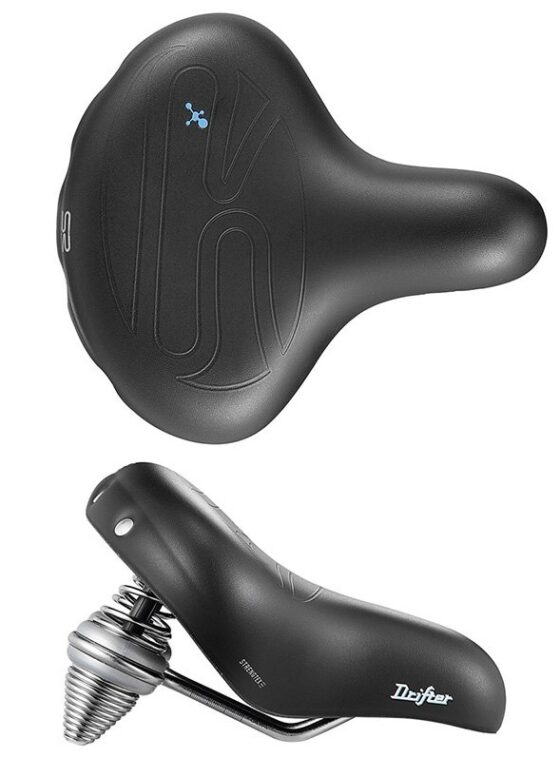 Selle Royal zadel premium drifter medium strengtex Zwart