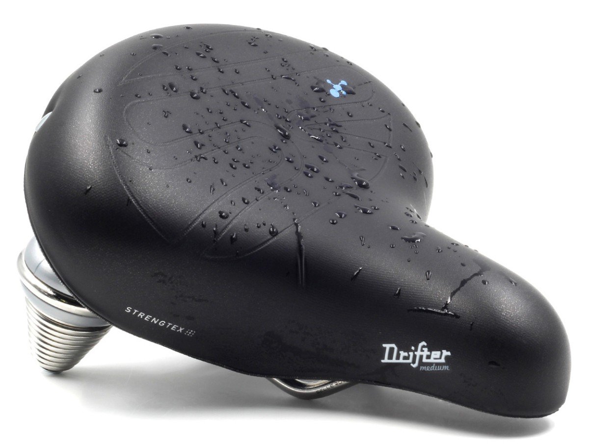 Selle Royal zadel premium drifter medium strengtex Zwart