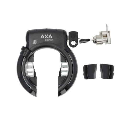 Axa ANP SLOT RING DEFENDER ART E-MOT M/ACCUSLOT ZW Zwart