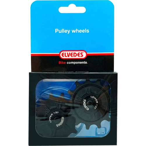 Elvedes DERAD WIELSET ELV 2X13T ZW Zwart