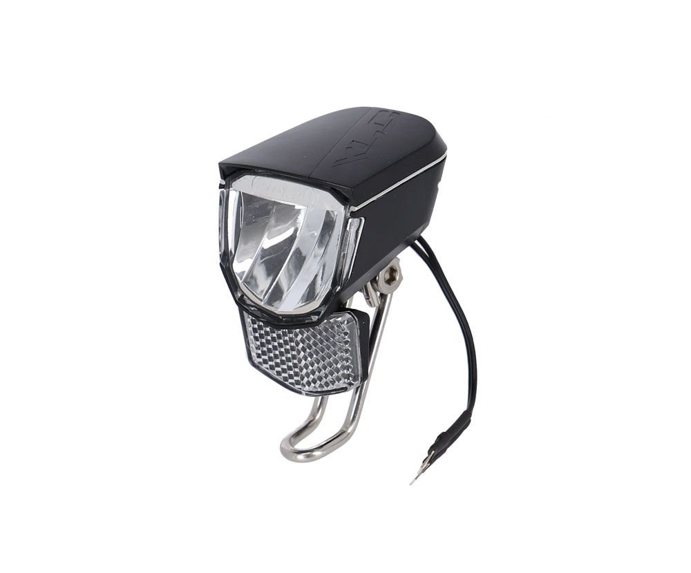 Xlc KOPLAMP SIRIUS EBIKE LED 45 LUX ZW Zwart