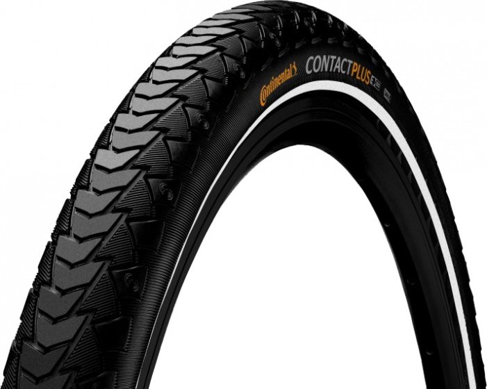 Continental Conti bub contact plus refl 28x1 5/8x1 3/8 Zwart