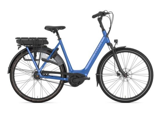 Gazelle Orange test e-bike Tropical Blue Glans Dames 2025