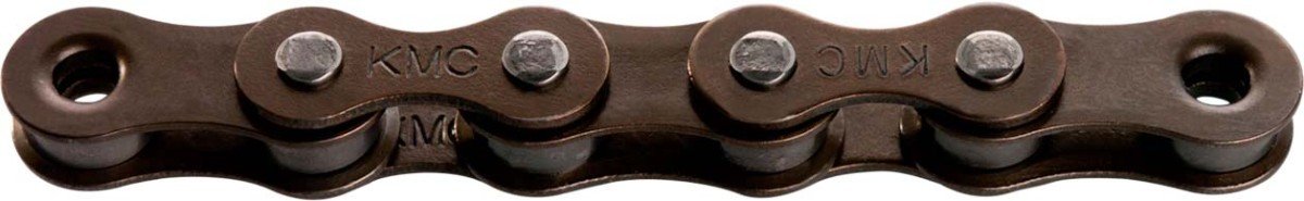 Kmc ketting singlespeed z1 112l 1/2x1/8 wide Bruin